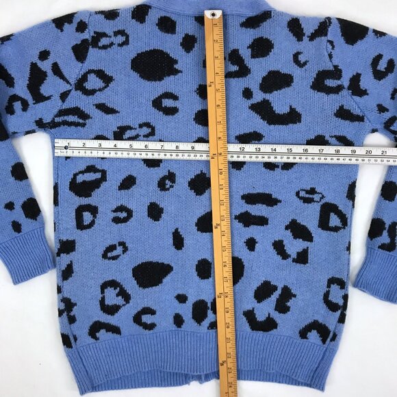 Leopard Cardigan Sweater Chloe Sevigny for Opening Ceremony - Picture 8 of 8
